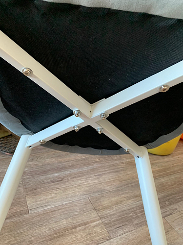 Стул на металлокаркасе Kora black / gray фото покупателя 263