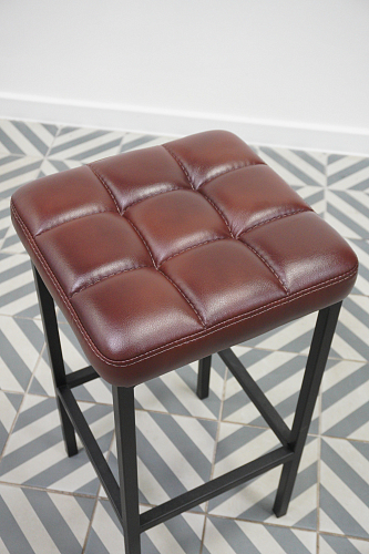 Барный стул Лофт катания лаванда / белый матовый из шоурума 3