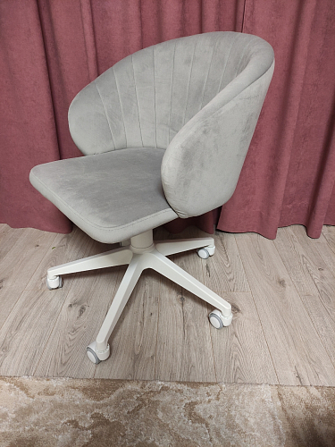 Компьютерное кресло Пард confetti silver серый / черный фото покупателя 60