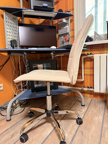 Компьютерное кресло One/Ван флок серый 29 фото покупателя 44