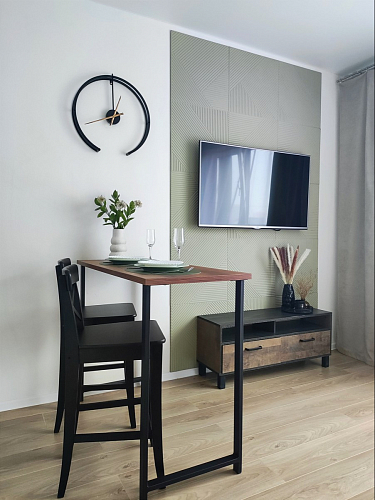 Барная стойка Дилан Лофт 120х60х90 бетон фото покупателя 193