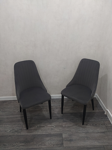 Стул на металлокаркасе Kora wine red / black фото покупателя 478