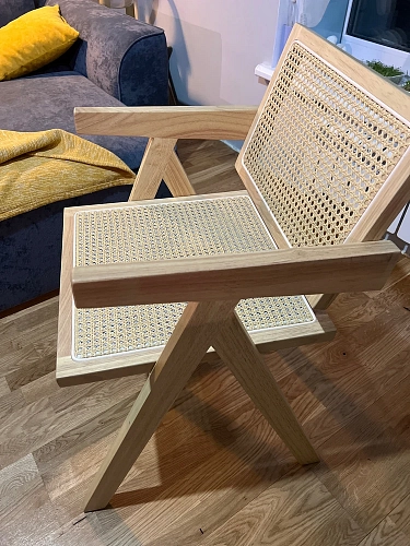Деревянный стул Rattan wood фото покупателя 1