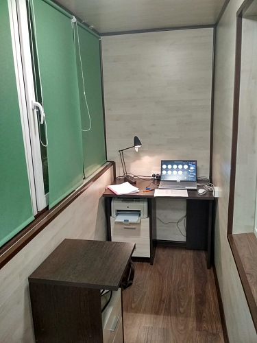 Стол компьютерный Валина 100 х 60 см белый фото покупателя 1