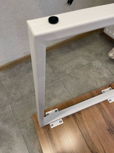 Стол Лота Лофт 120 32 мм бетон / черный матовый фото покупателя 610