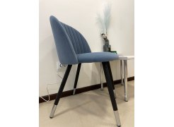 Стул на металлокаркасе Gabi blue / black фото покупателя 962