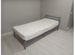 Односпальная кровать Фади 80х200 черная фото покупателя 637