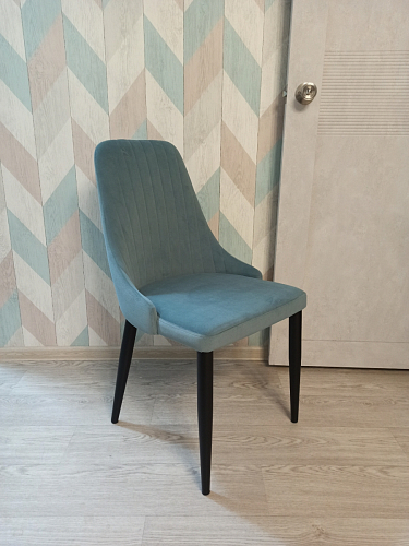 Стул на металлокаркасе Kora gray / black фото покупателя 139