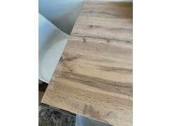 Стол Лота Лофт 120 25 мм дуб делано темный / черный матовый фото покупателя 130