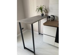 Барная стойка Дилан Лофт 120х40х90 бетон светлый фото покупателя 122