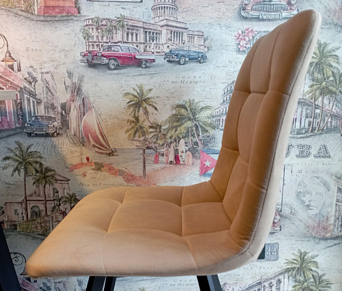 Комплект стульев Чилли 2 шт бежевый / черный фото покупателя 1530