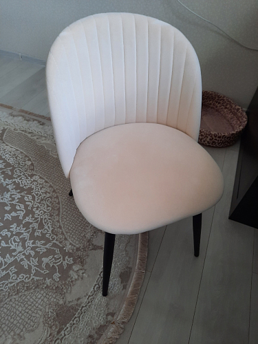 Стул на металлокаркасе Gabi green / black / silver фото покупателя 314