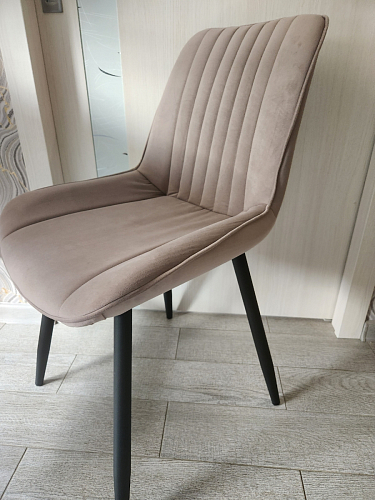 Комплект стульев Седа К 2 шт латте / черный фото покупателя 294