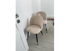 Стул на металлокаркасе Gabi 1 gray / black фото покупателя 540