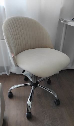 Компьютерное кресло Melody молочное фото покупателя 107