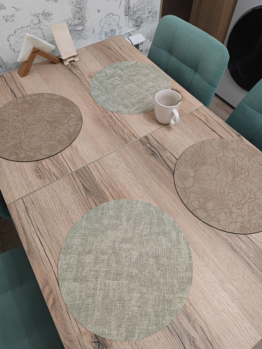 Стол Лота Лофт 140 25 мм черный матовый / бетон фото покупателя 514