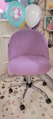 Компьютерное кресло Melody розовое фото покупателя 193