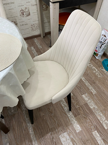 Стул на металлокаркасе Kora gray / black фото покупателя 176