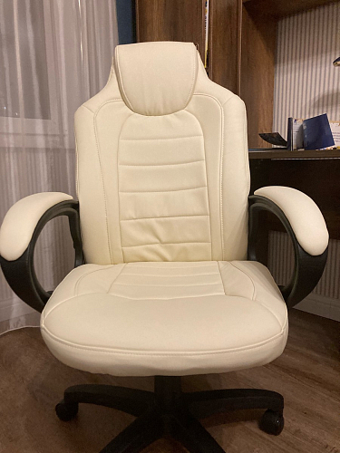 Компьютерное кресло Kadis коричневое / бежевое фото покупателя 36