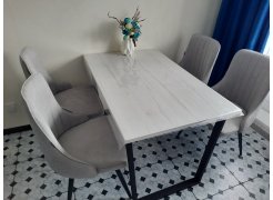 Стол Лота Лофт 120 25 мм сабия / черный матовый фото покупателя 832