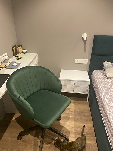 Компьютерное кресло Пард графитовый фото покупателя 149