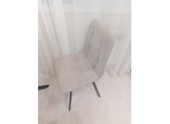 Стул на металлокаркасе Чилли светло-серый / черный фото покупателя 339