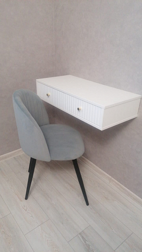 Стул на металлокаркасе Gabi latte / gold / black фото покупателя 835