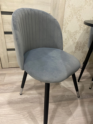 Стул на металлокаркасе Gabi latte / gold / black фото покупателя 466