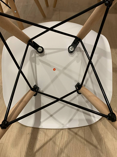 Пластиковый стул Eames PC-015 желтый фото покупателя 487