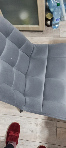 Стул на металлокаркасе Челси К крутящийся бирюзовый / черный фото покупателя 246