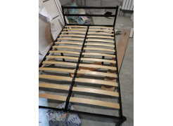 Односпальная кровать Фади 80х200 черная фото покупателя 556