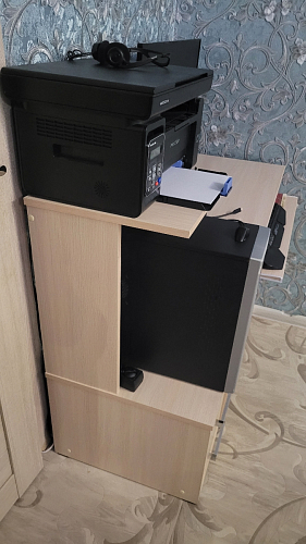 Компьютерный стол Джаз-24 левый венге фото покупателя 129