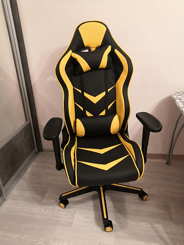 Компьютерное кресло Racer черный / красный / бежевый фото покупателя 13