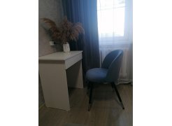 Стул на металлокаркасе Gabi 1 light purple / black фото покупателя 814