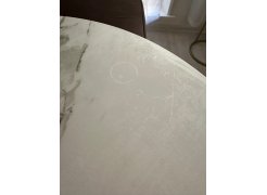 Стол Тулип 90х73 дуб вотан / белый фото покупателя 99