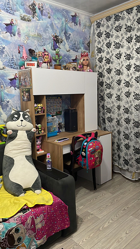 Письменный стол Комфорт 12.71 дуб золотой craft / белая аляска фото покупателя 127