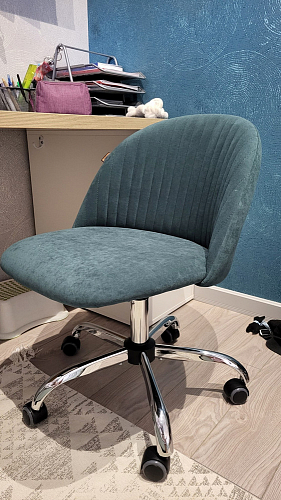 Компьютерное кресло Melody молочное фото покупателя 152