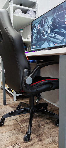 Компьютерный стол SG.209 дуб светлый / белый фото покупателя 6