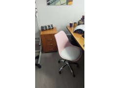 Компьютерное кресло Kolin с подушкой clear / white фото покупателя 494