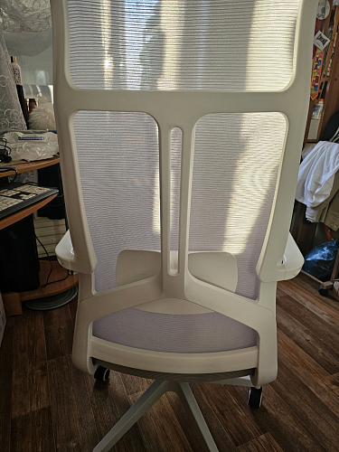 Компьютерное кресло Tilda dark gray / white фото покупателя 1