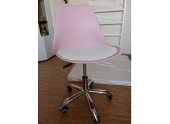 Компьютерное кресло Kolin с подушкой clear / white фото покупателя 242