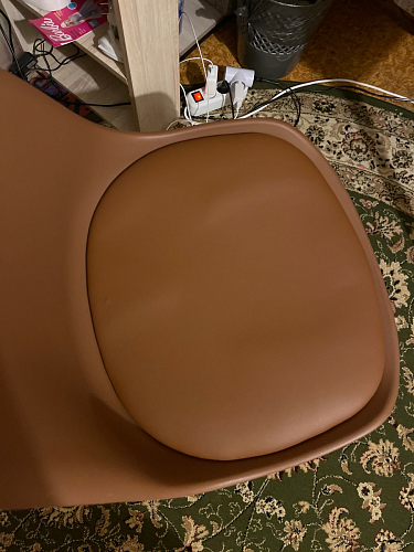 Компьютерное кресло Kolin cappuccino / chrome фото покупателя 91