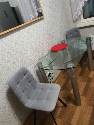 Комплект стульев Чилли 4 шт темно-серый / черный фото покупателя 581