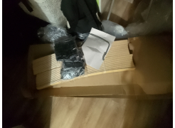 Односпальная кровать Фади 80х200 черная фото покупателя 610