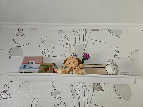 Полка Бэль 10.107 белый премиум фото покупателя 2