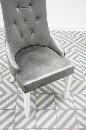 Стул Elegance dark walnut / fabric cream из шоурума 7