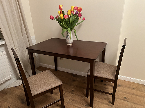 Обеденный комплект Hudson (Хадсон) espresso фото покупателя 23