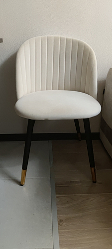 Стул на металлокаркасе Gabi green / black / silver фото покупателя 179