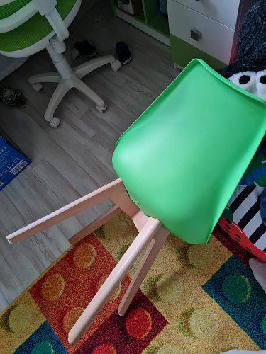 Деревянный стул Bonuss black / black фото покупателя 81