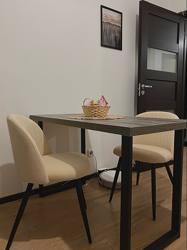 Стул на металлокаркасе Gabi green / black / silver фото покупателя 260